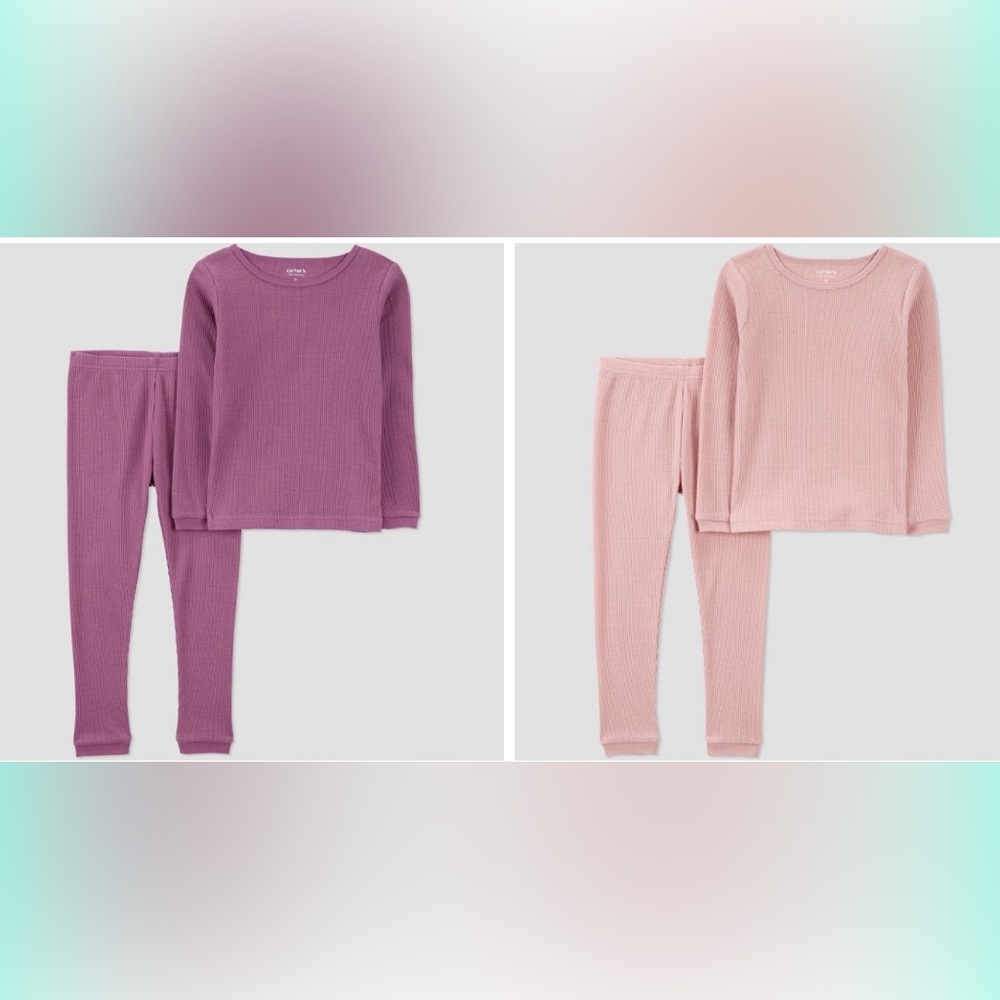 NWT 2 Kids Pajama Set - Purple and Pink